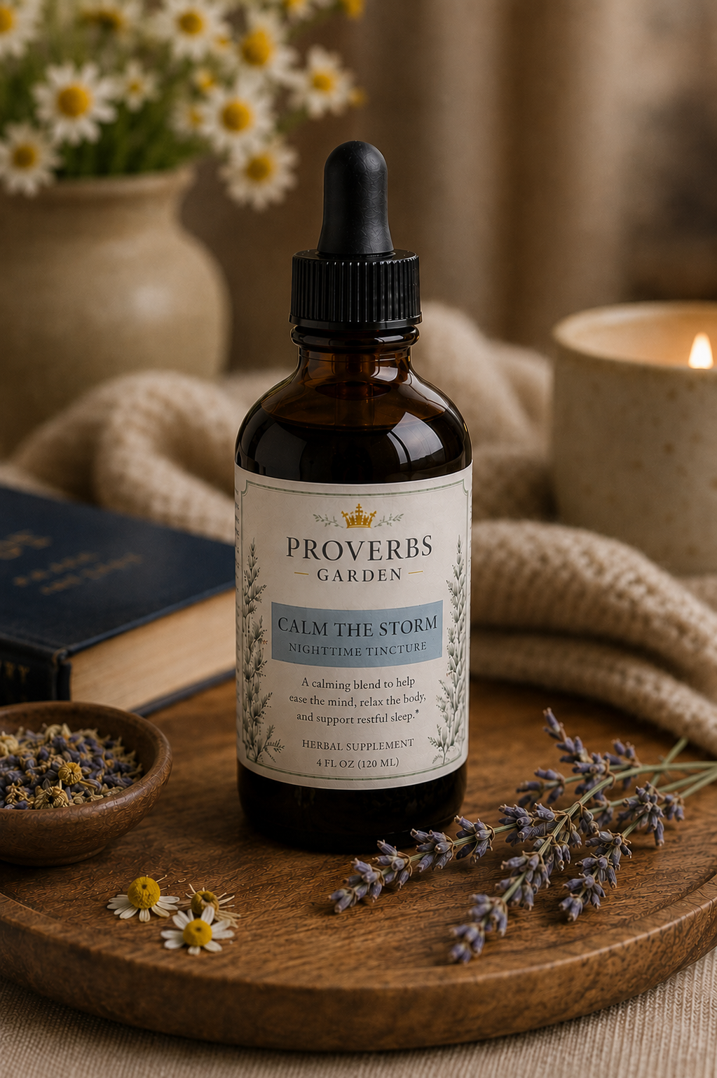 Calm The Storm NIGHTTIME Tincture calming tincture