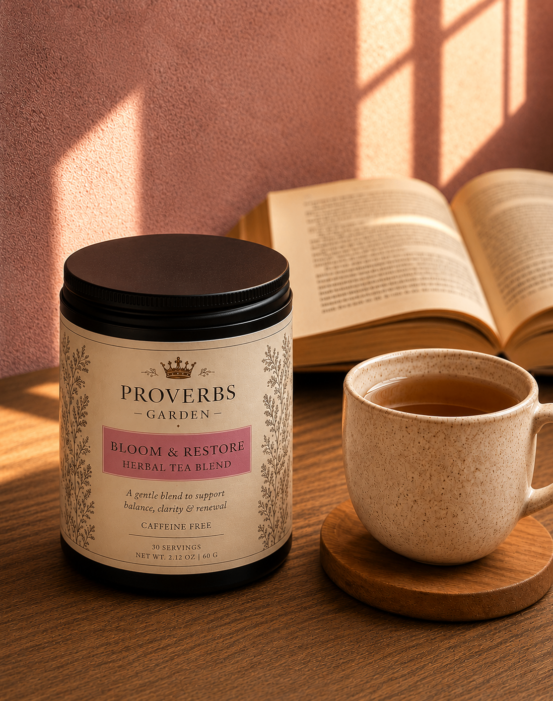 Bloom & Restore herbal tea